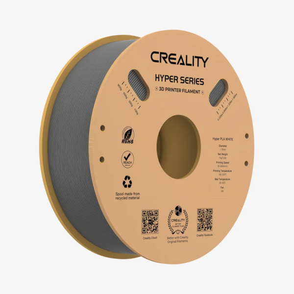 Creality 3D Hyper 高速 PLA - 灰色 1KG TM SYS 3D